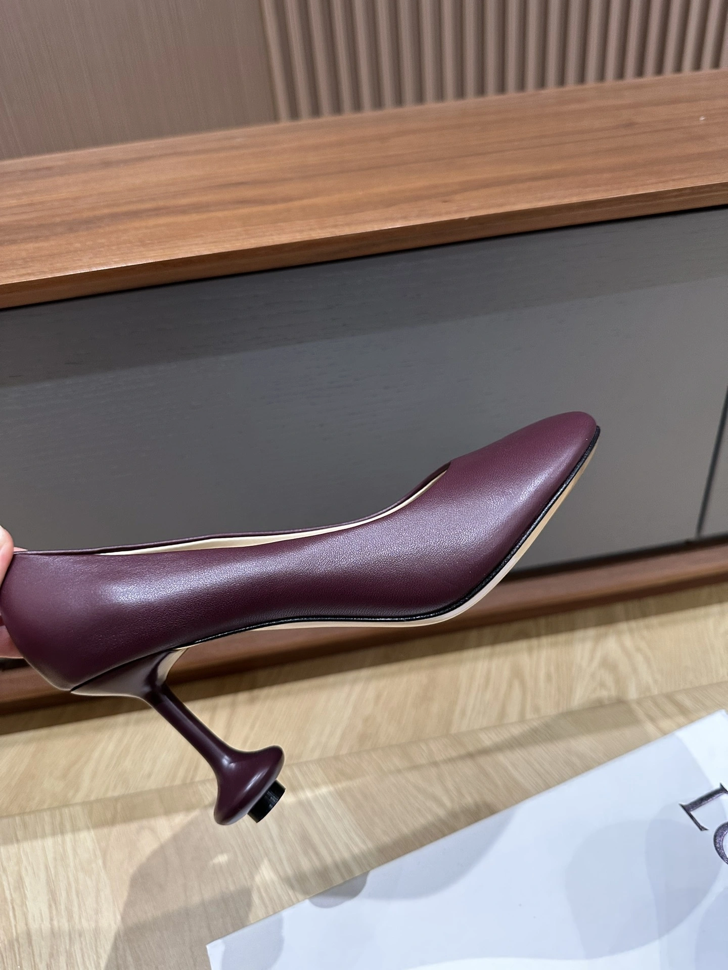 COCO-- 8o5w5 L814S01X64-7110 Calfskin sheepskin Heel height：8.5CM item:E-X000C2011